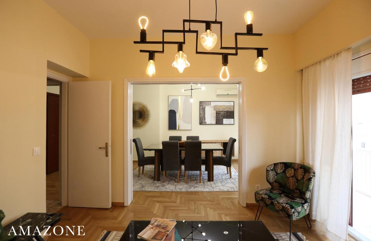 Melma Properties-Amazone-Premium Apartment In Piraeus Center Kültér fotó