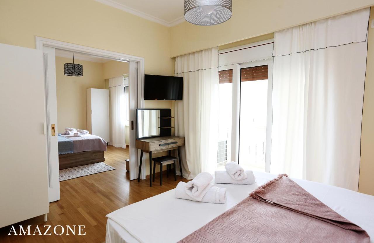 Melma Properties-Amazone-Premium Apartment In Piraeus Center Kültér fotó