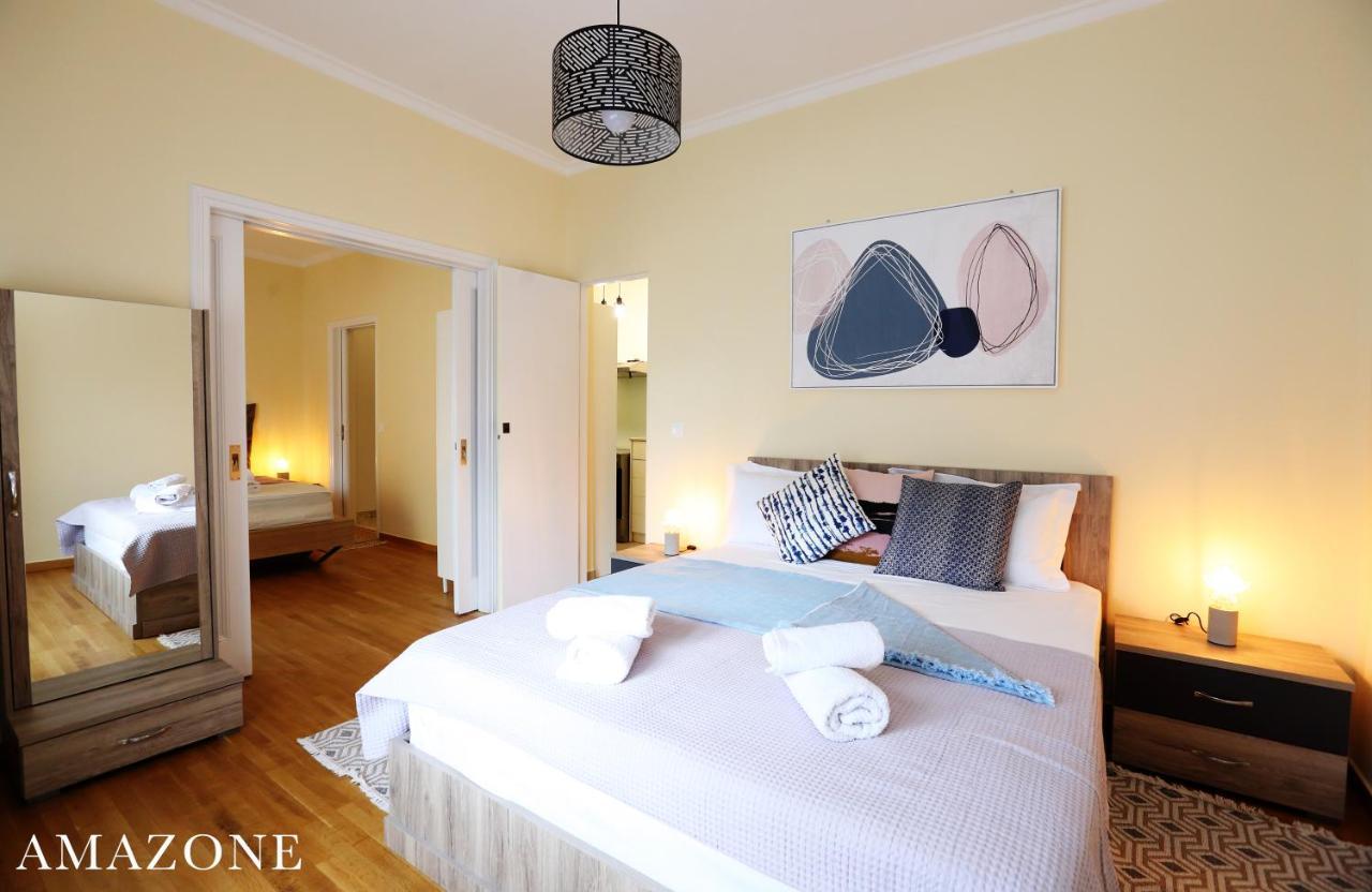 Melma Properties-Amazone-Premium Apartment In Piraeus Center Kültér fotó