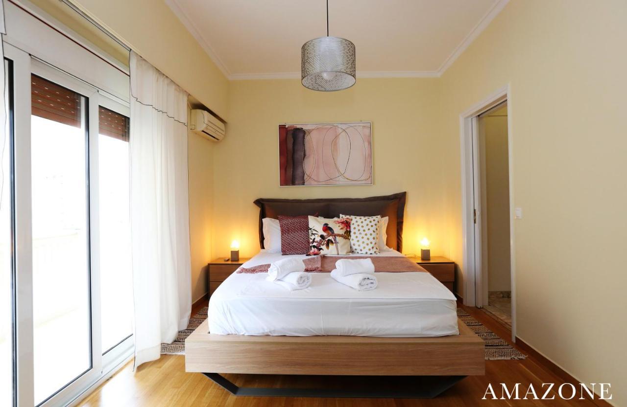 Melma Properties-Amazone-Premium Apartment In Piraeus Center Kültér fotó