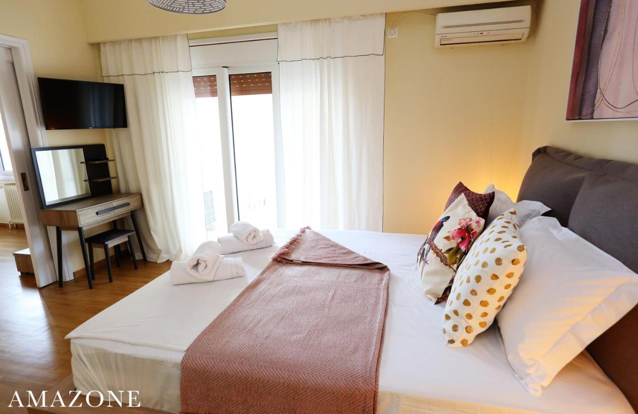 Melma Properties-Amazone-Premium Apartment In Piraeus Center Kültér fotó
