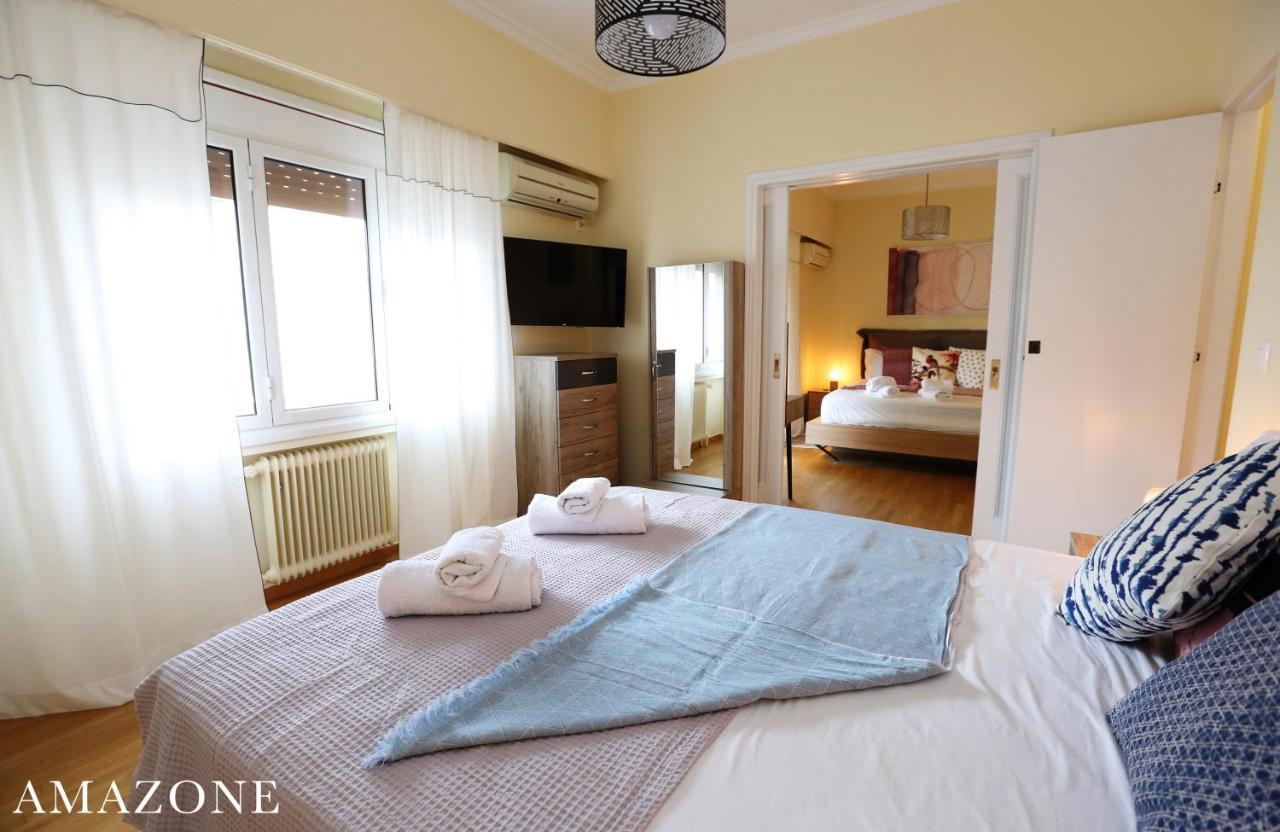 Melma Properties-Amazone-Premium Apartment In Piraeus Center Kültér fotó
