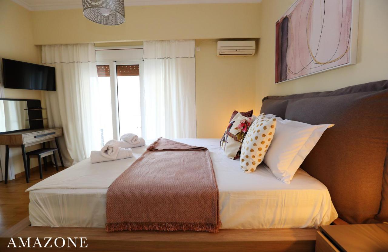 Melma Properties-Amazone-Premium Apartment In Piraeus Center Kültér fotó