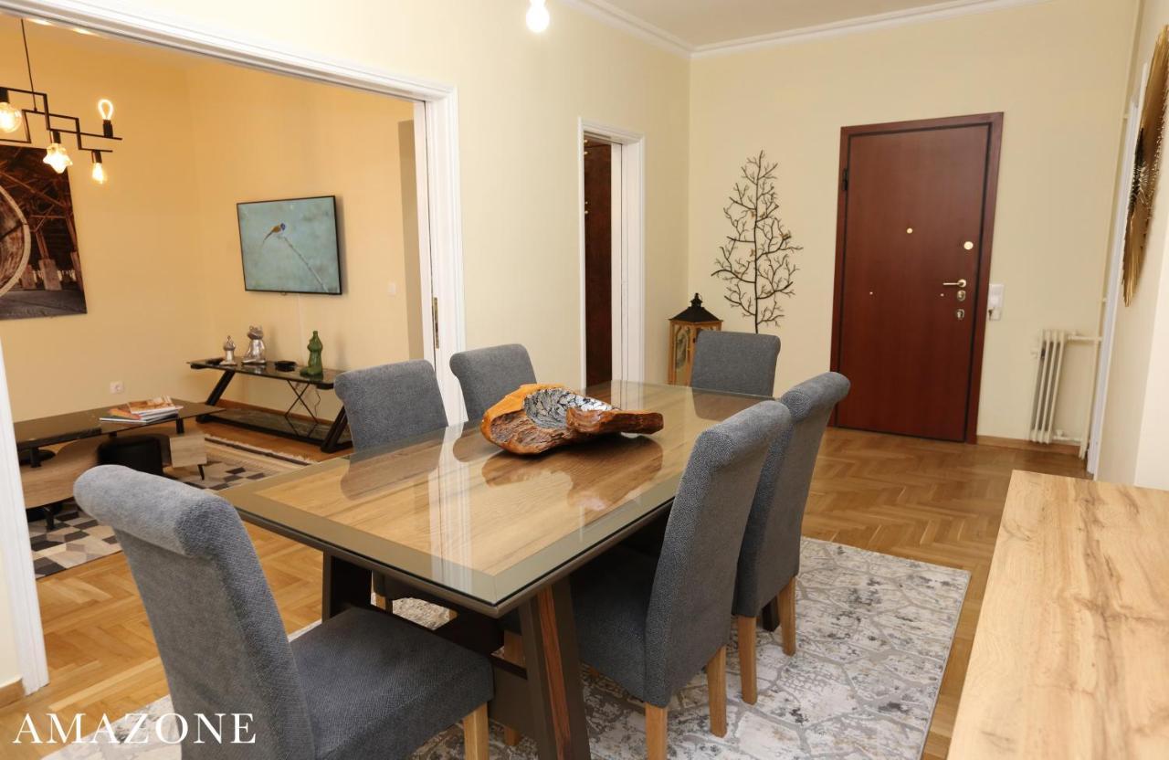 Melma Properties-Amazone-Premium Apartment In Piraeus Center Kültér fotó