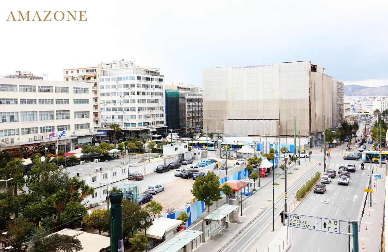 Melma Properties-Amazone-Premium Apartment In Piraeus Center Kültér fotó