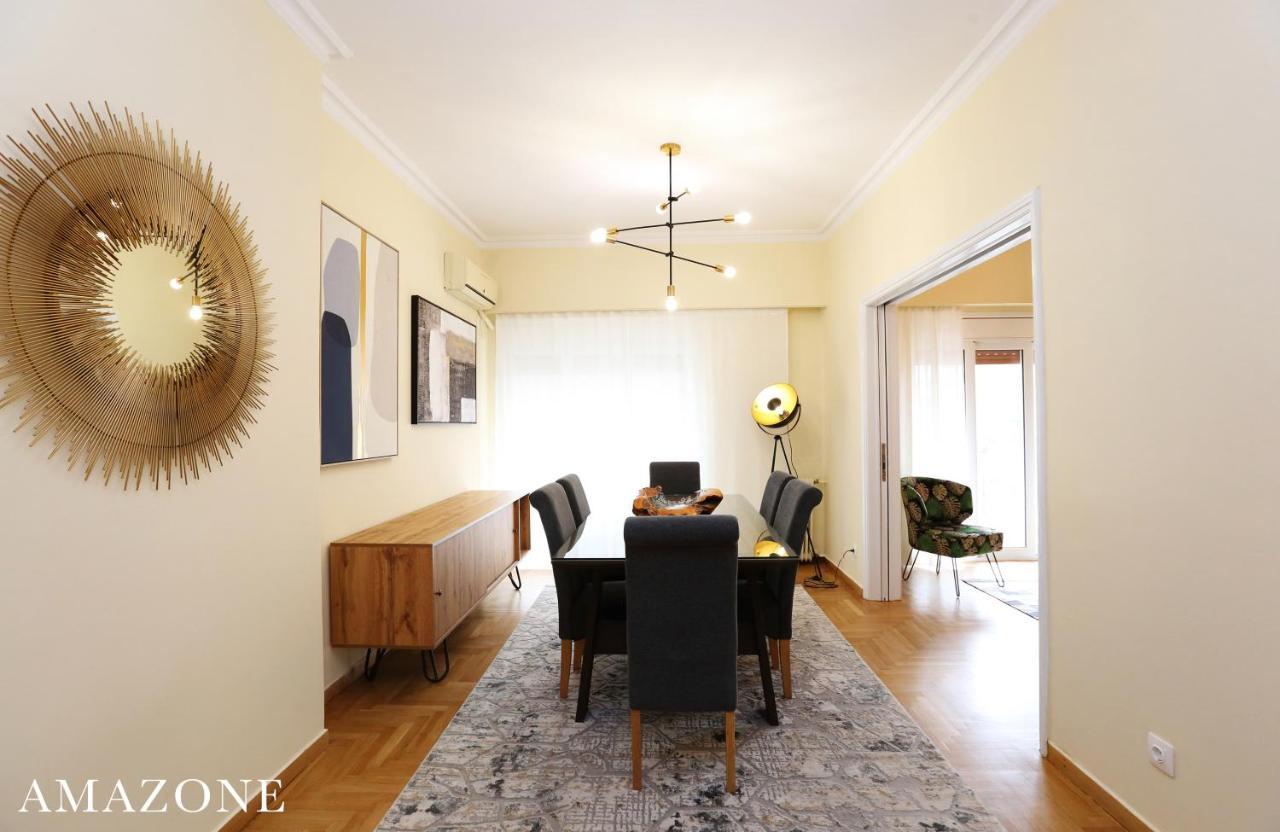Melma Properties-Amazone-Premium Apartment In Piraeus Center Kültér fotó