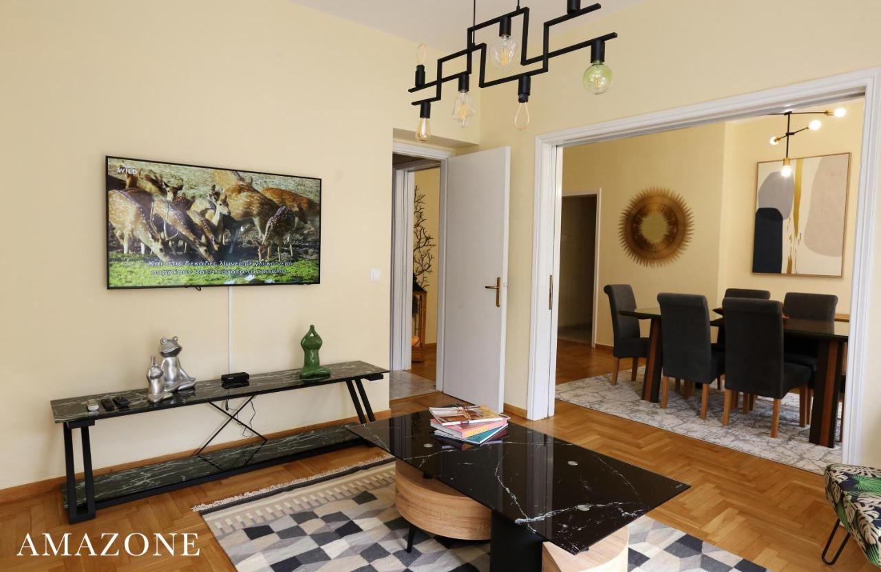 Melma Properties-Amazone-Premium Apartment In Piraeus Center Kültér fotó