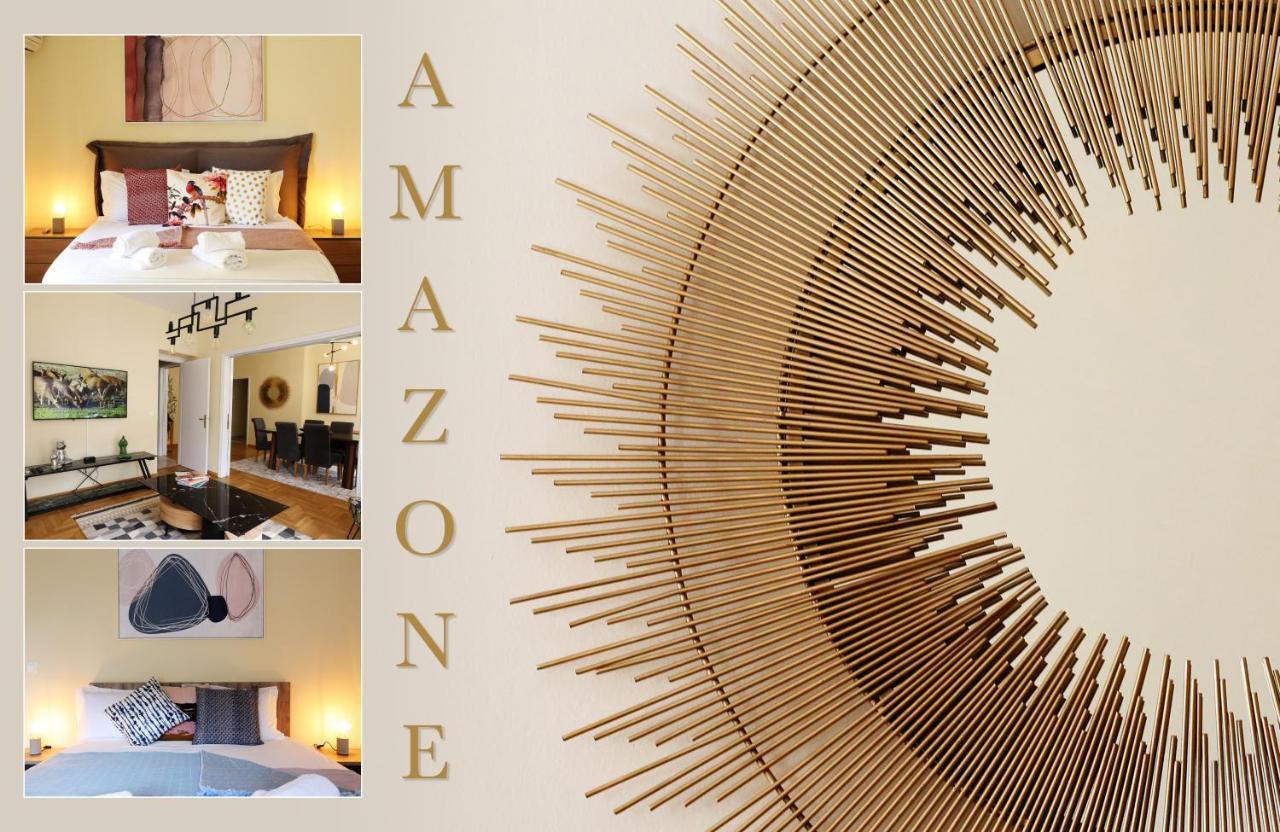 Melma Properties-Amazone-Premium Apartment In Piraeus Center Kültér fotó